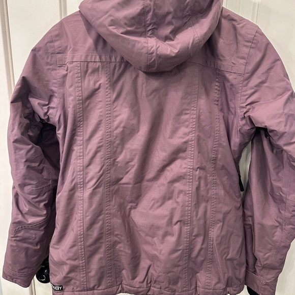 Roxy Women's Purple Ski Snow Jacket Warm Like New Small - Picture 5 of 7